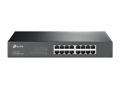 Computers at All TL-SG1016D | TP-LINK 16-Port Gigabit Desktop/Rackmount Switch